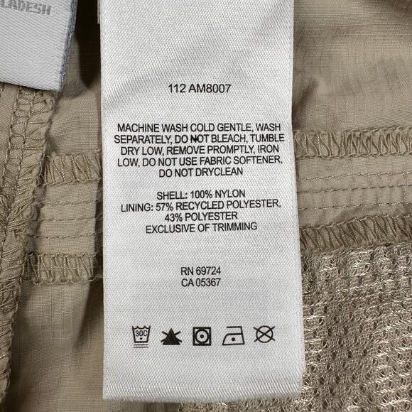 Columbia Pants Mens 38x32 Omni-Shade Cargo Hiking Outdoors Nylon Zip Pockets - Picture 4 of 9